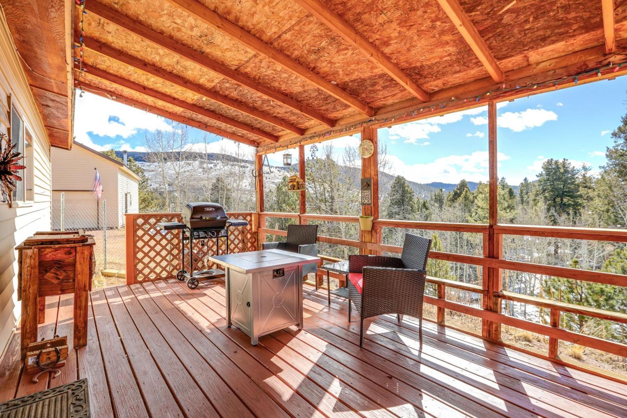 Colorado Vacation Rental With Deck And Mtn Views Cripple Creek Exterior photo